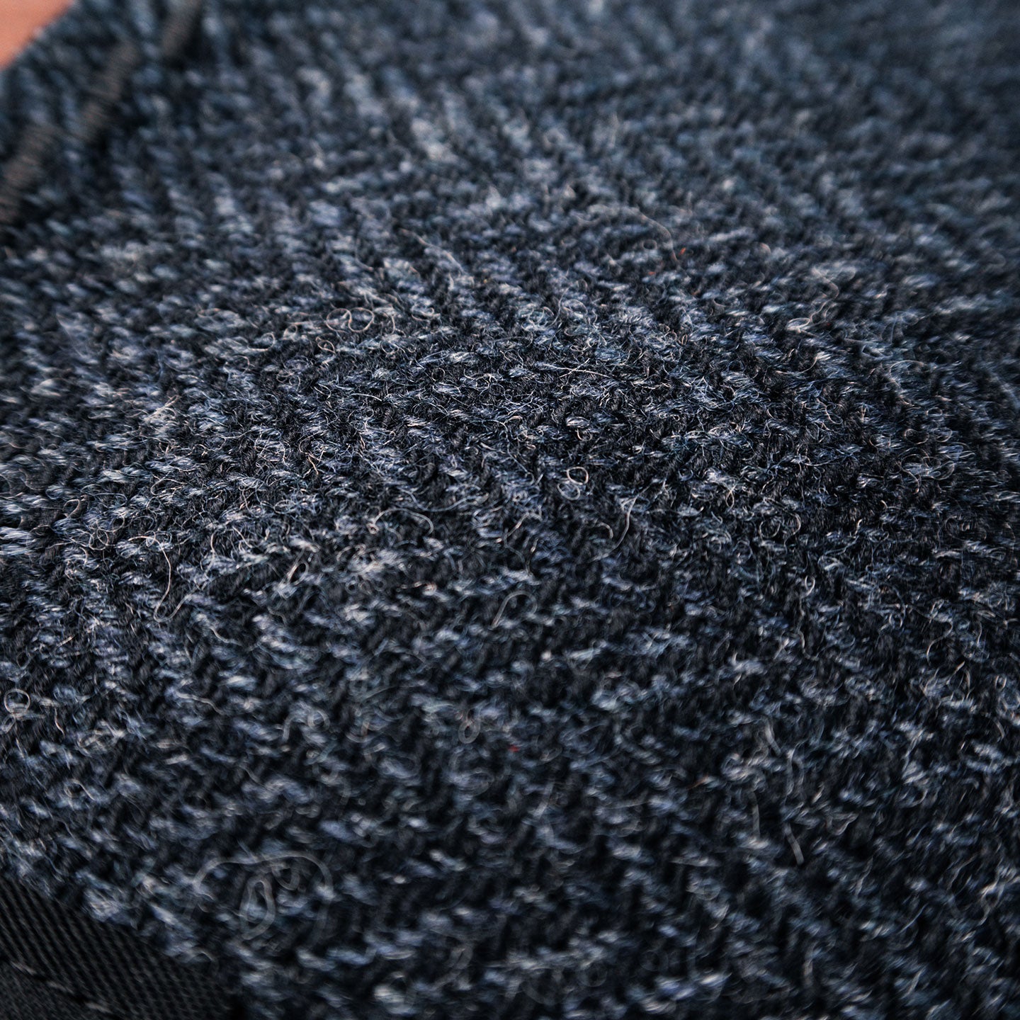 EDC Hank | Blau Fischgrät | Tweed | 100% Shetland Wolle