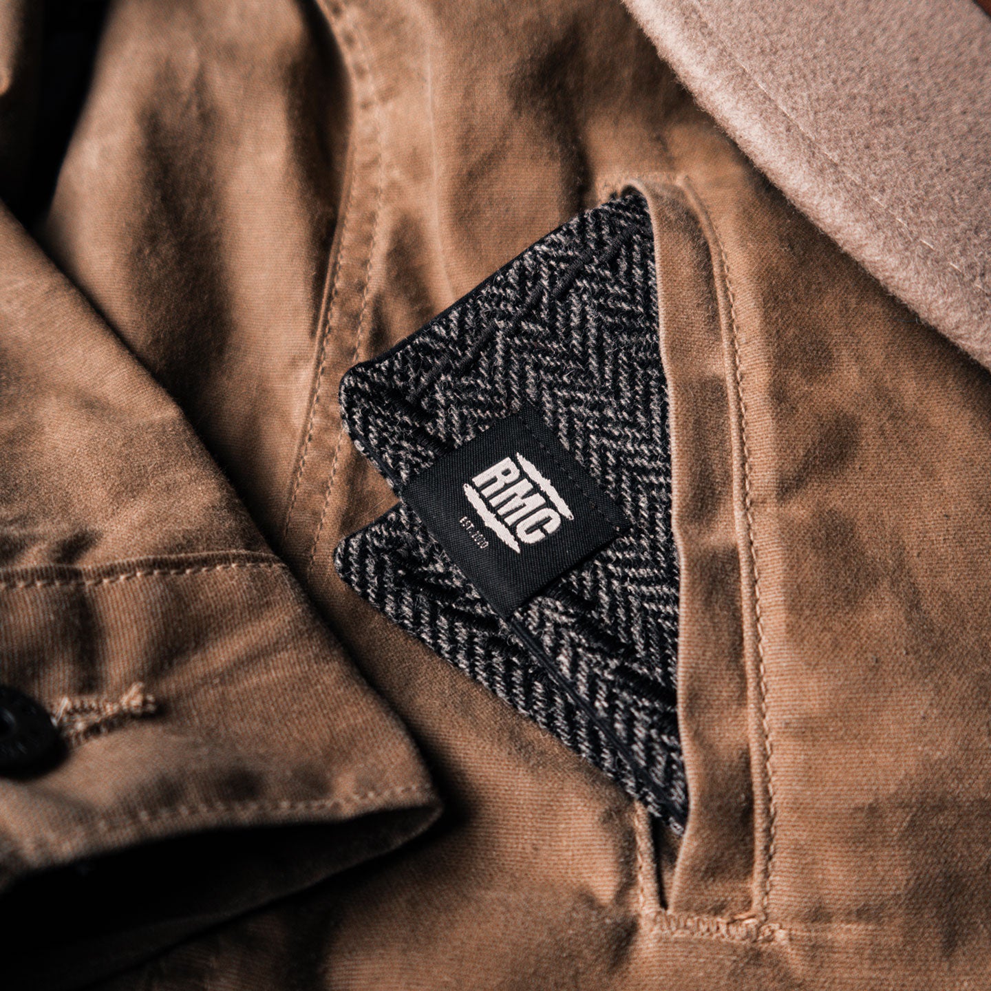 EDC Hank | Grau Fischgrät | Tweed | 100% Shetland Wolle