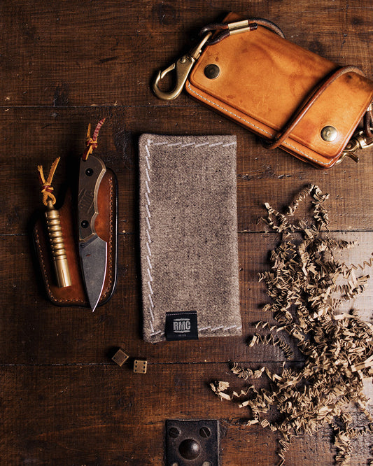 EDC Hank | Steingrau meliert | 100% Merino Wolle