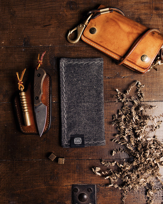 EDC Hank | Anthrazit meliert | 100% Merino Wolle