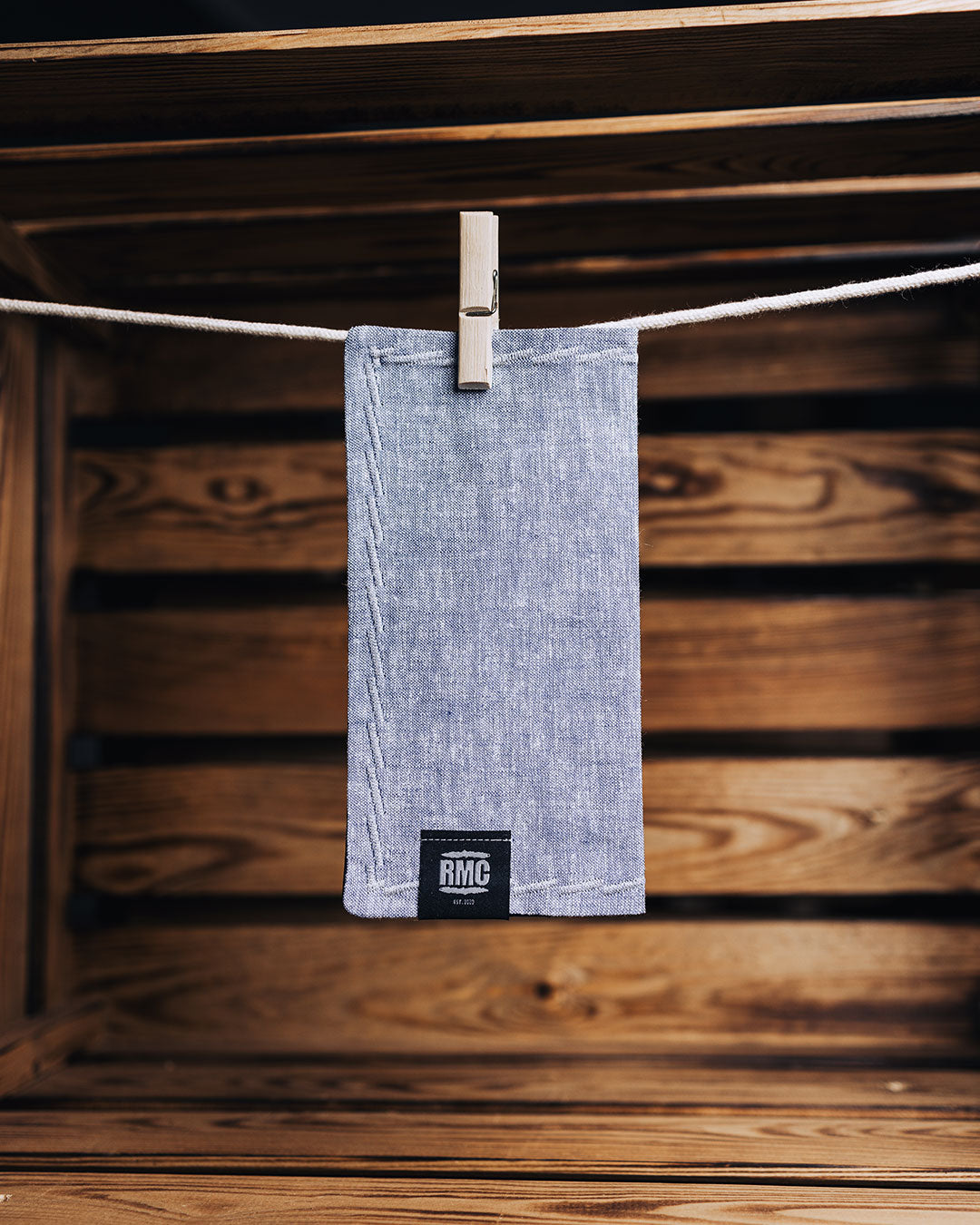 EDC Hank | Grey-Blue | Cotton / Linen Mix