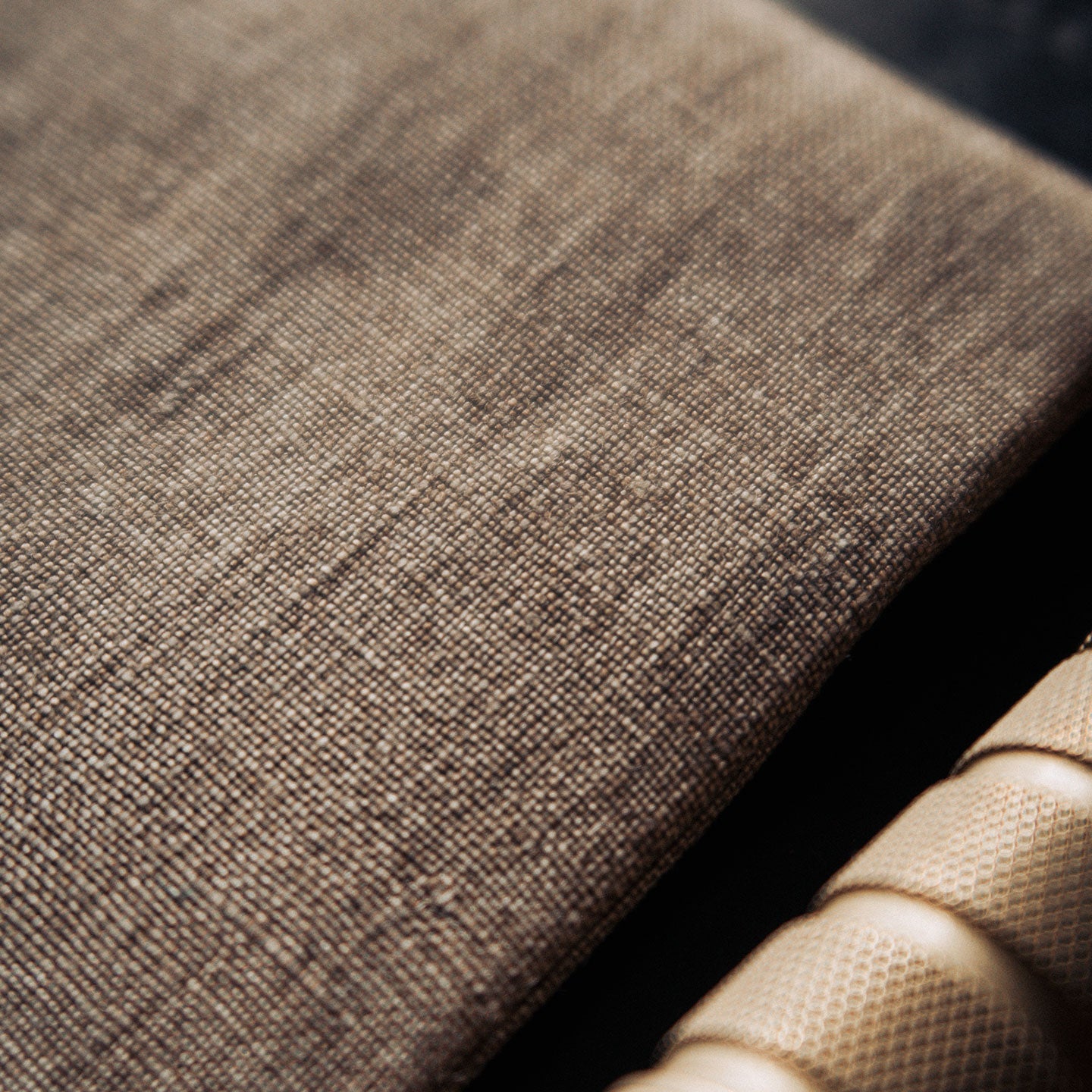 handkerchief | light brown / beige mottled