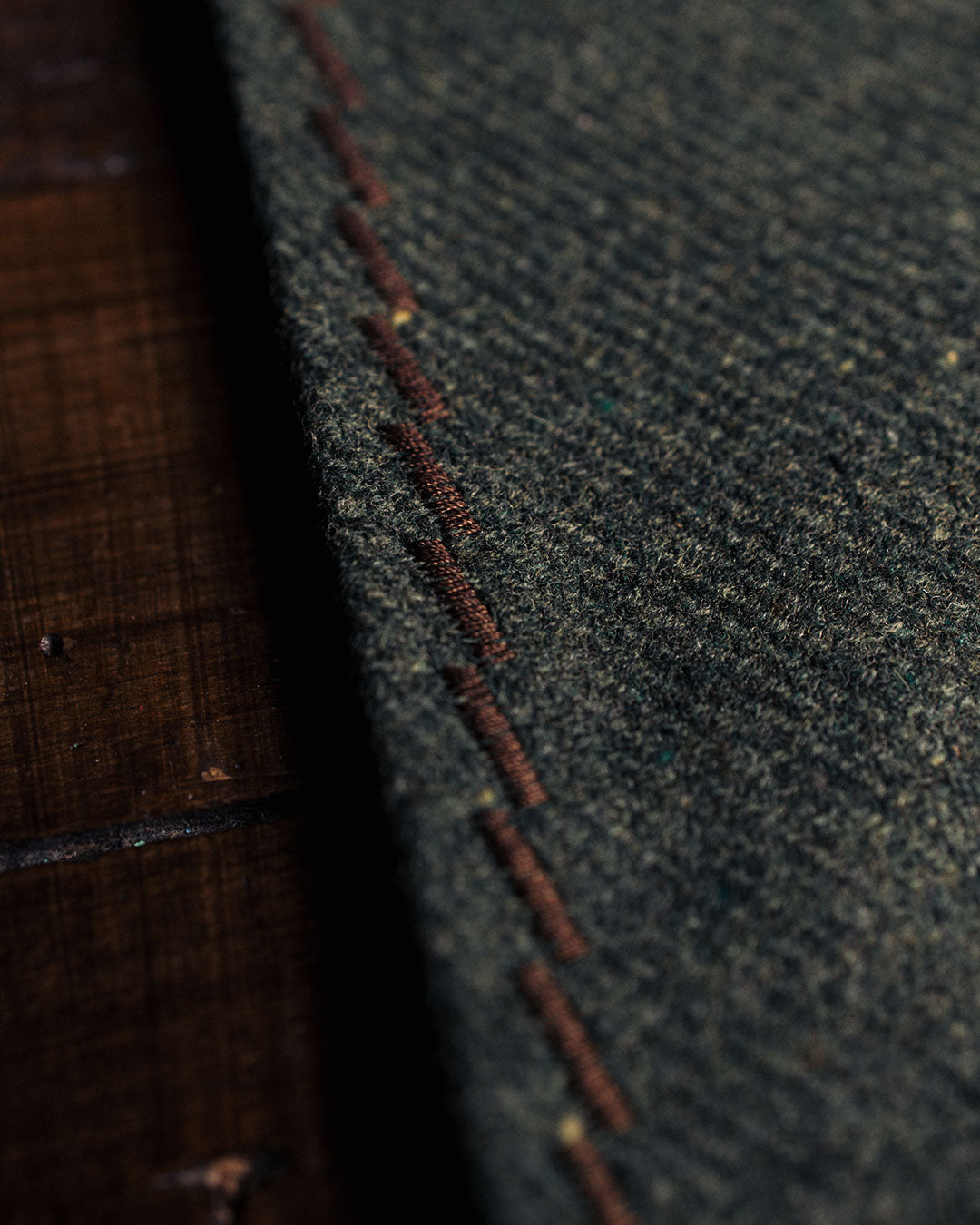 EDC Hank | Grün meliert | 100% Merino Wolle