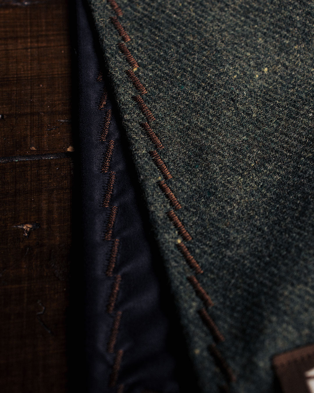 EDC Hank | Grün meliert | 100% Merino Wolle