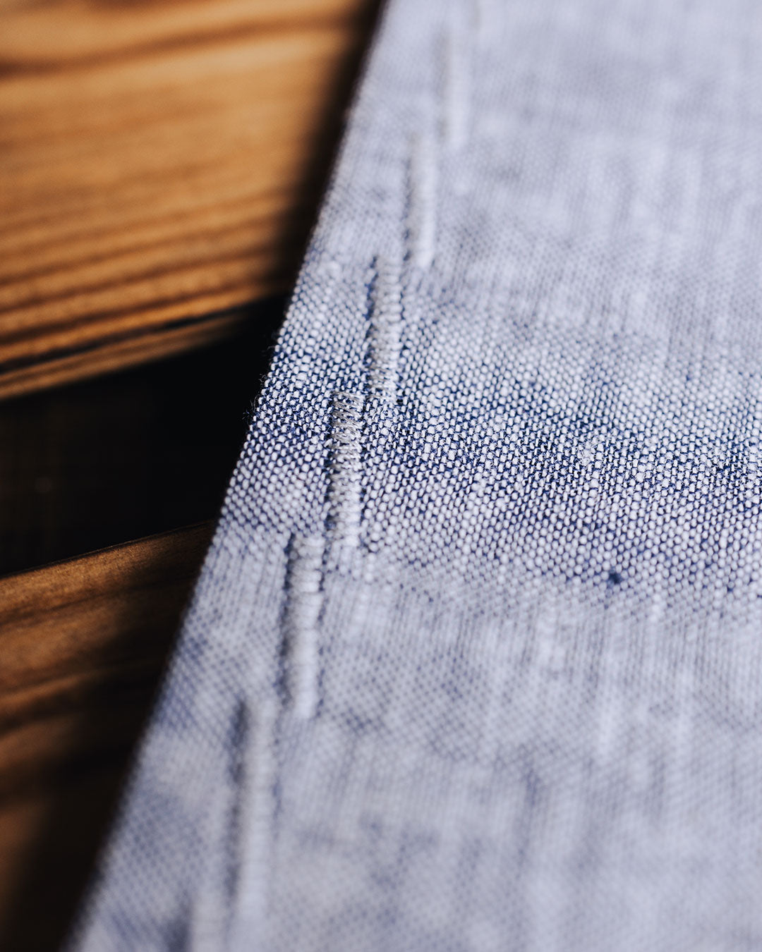 EDC Hank | Grey-Blue | Cotton / Linen Mix