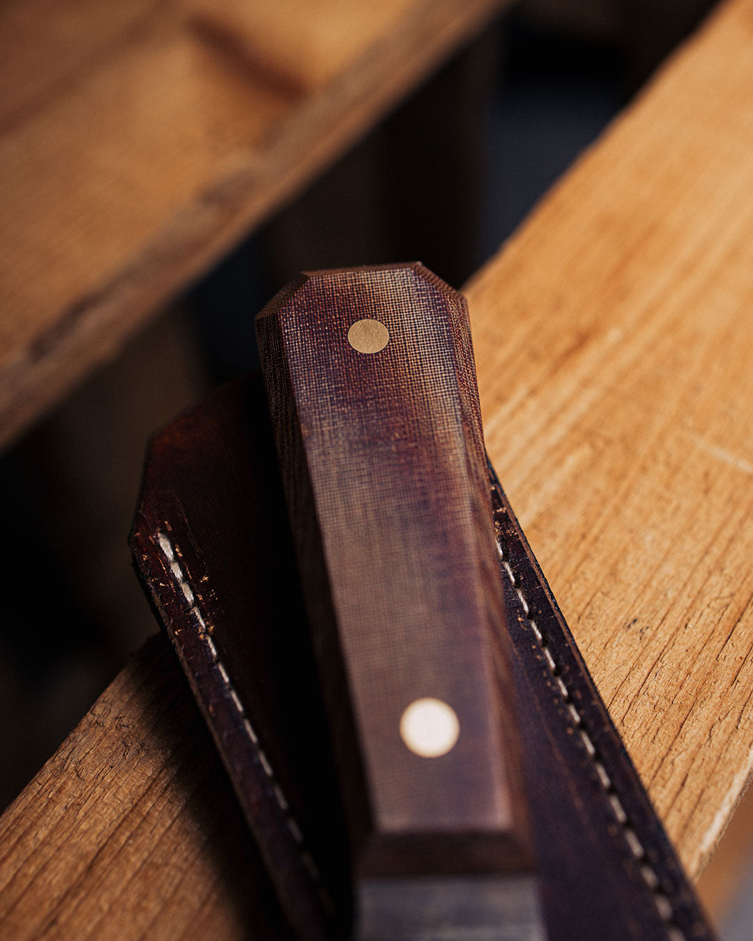 RMC x Albknives | Coffin Nail v2 | Vintage Micarta