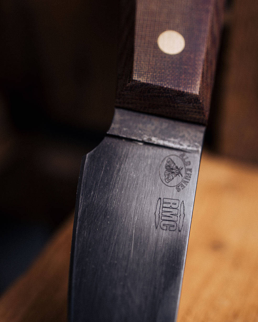 RMC x Albknives | Coffin Nail v2 | Vintage Micarta
