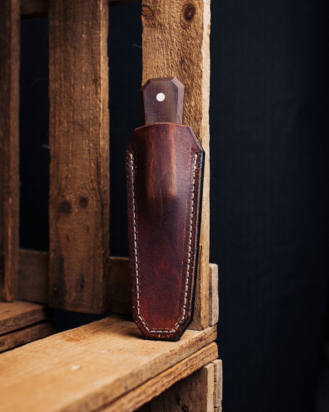 RMC x Albknives | Coffin Nail v2 | Vintage Micarta