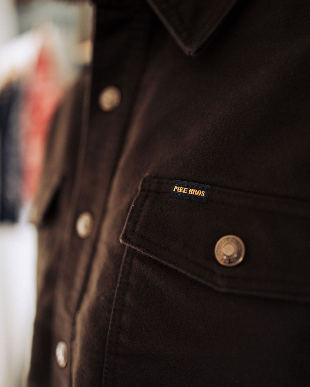 1943 CPO Shirt Moleskin | soil brown