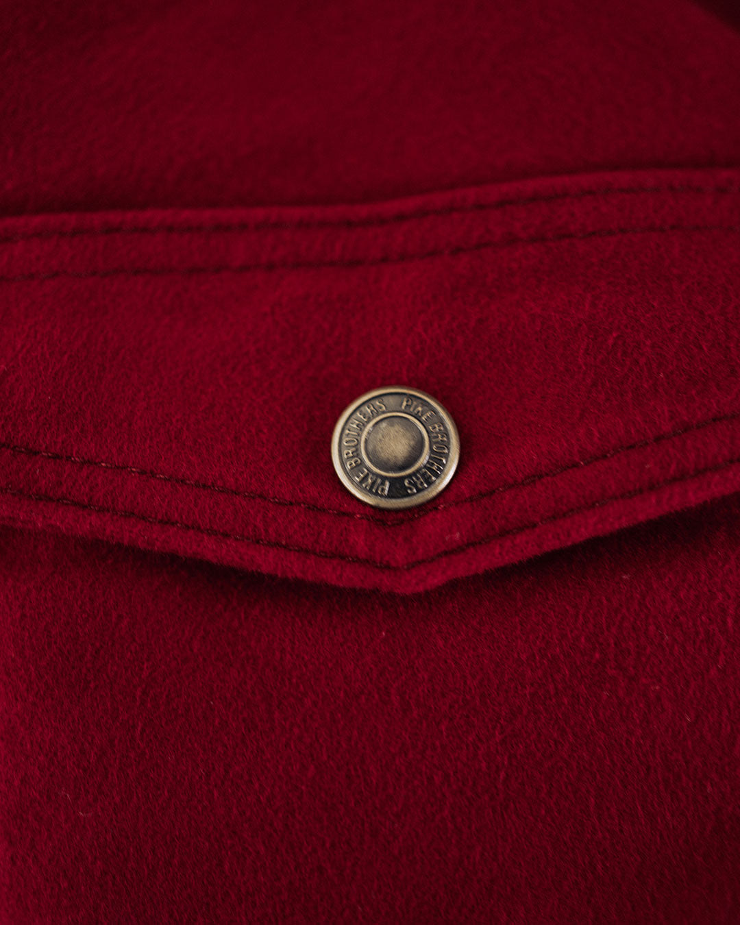 1943 CPO Shirt Moleskin | dark red