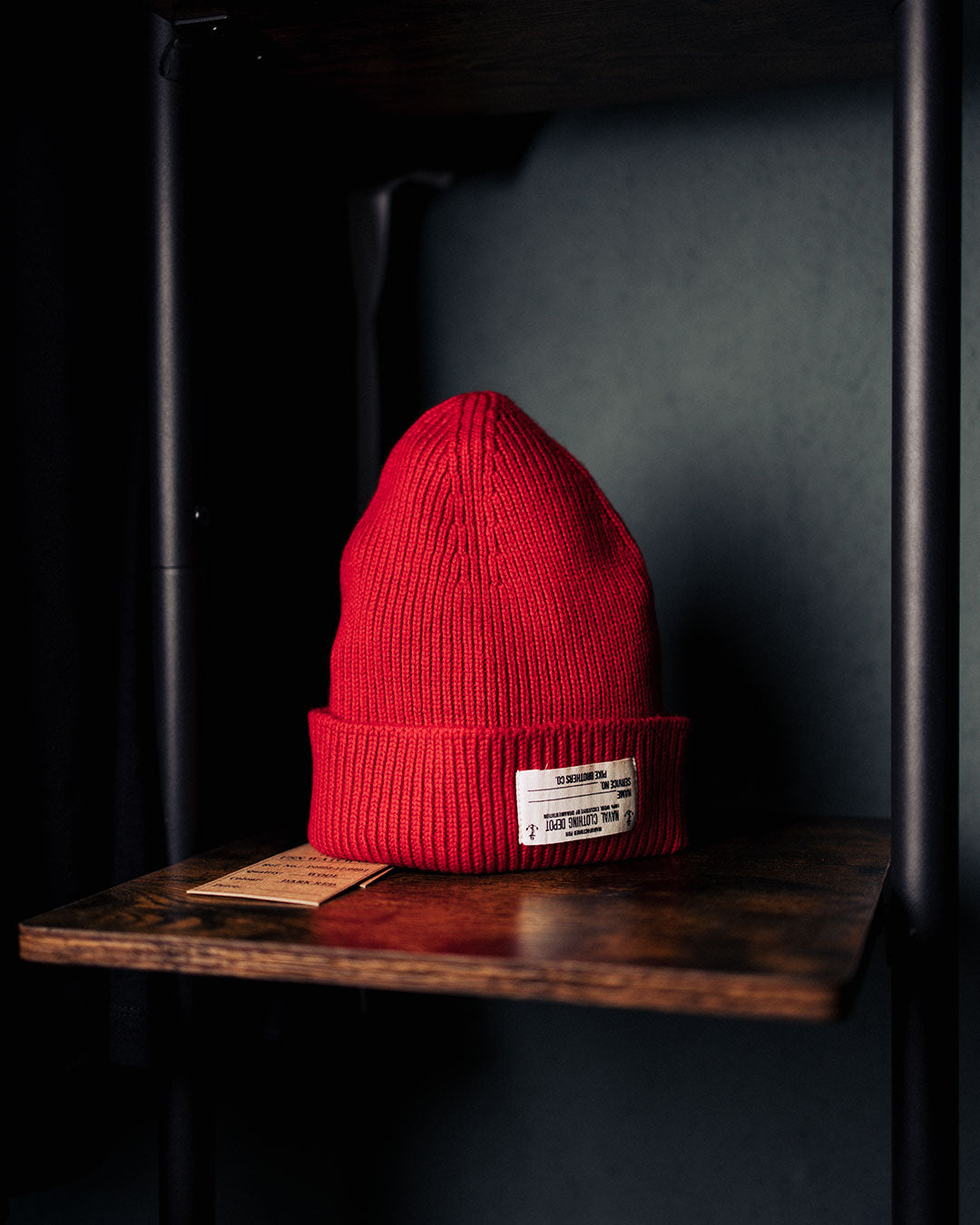 1944 USN Watch Cap | dark red