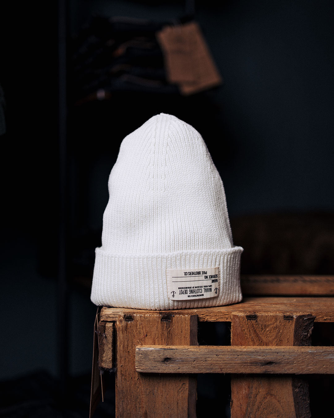 1944 USN Watch Cap | white