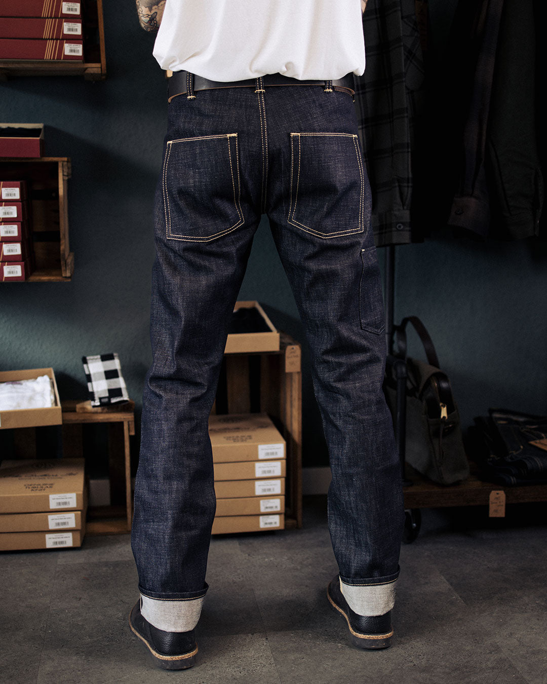 1958 Chopper Pant 15oz | indigo