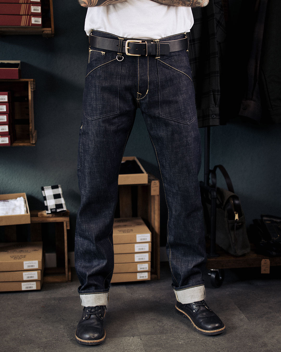 1958 Chopper Pant 15oz | indigo