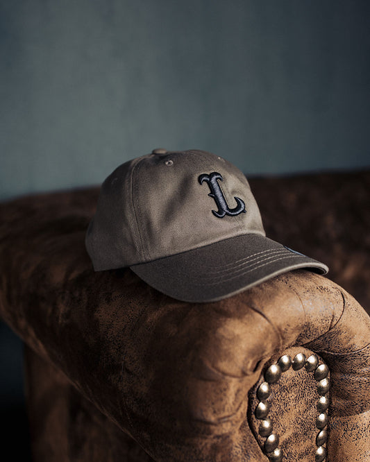 Dad Cap Liberty |  stone gray / olive