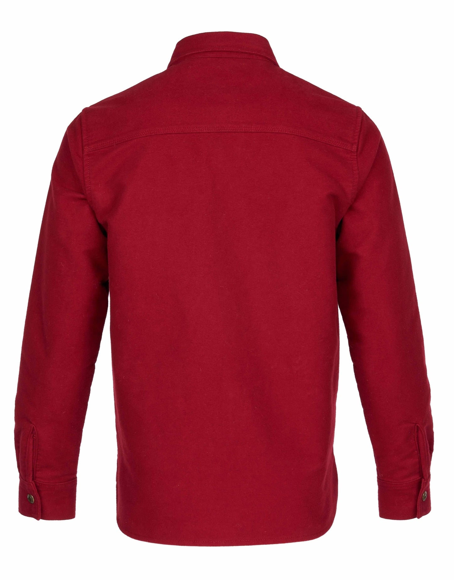 1943 CPO Shirt Moleskin | dark red