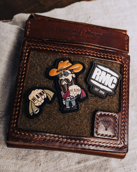 RMC Patch Pack | Hank's Fist, Hank the Outlaw & Logo Patch