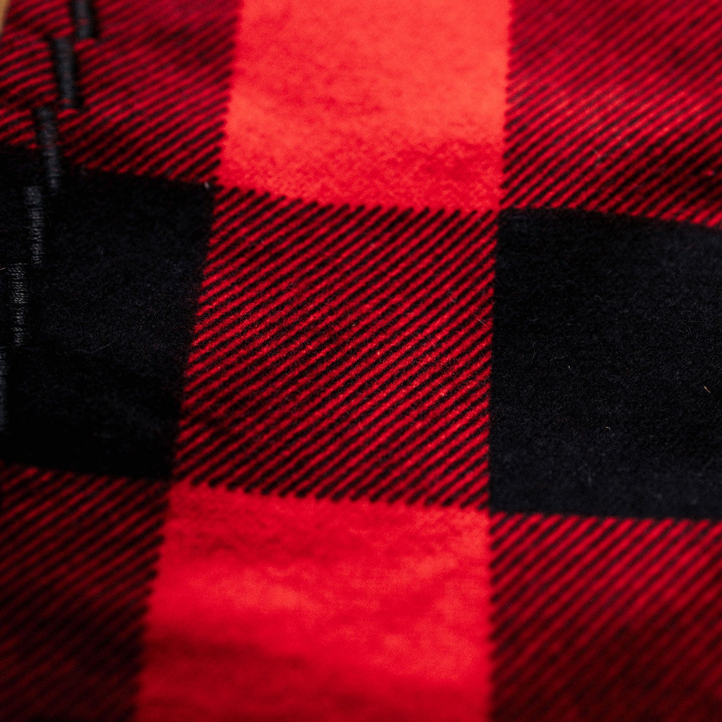 handkerchief | red / black lumberjack check | flannel