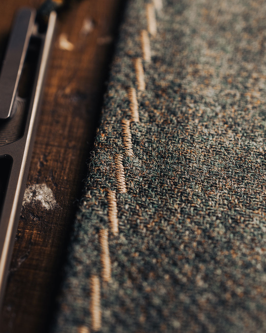 EDC Hank | OD Green | Tweed | 100% Shetland Wool
