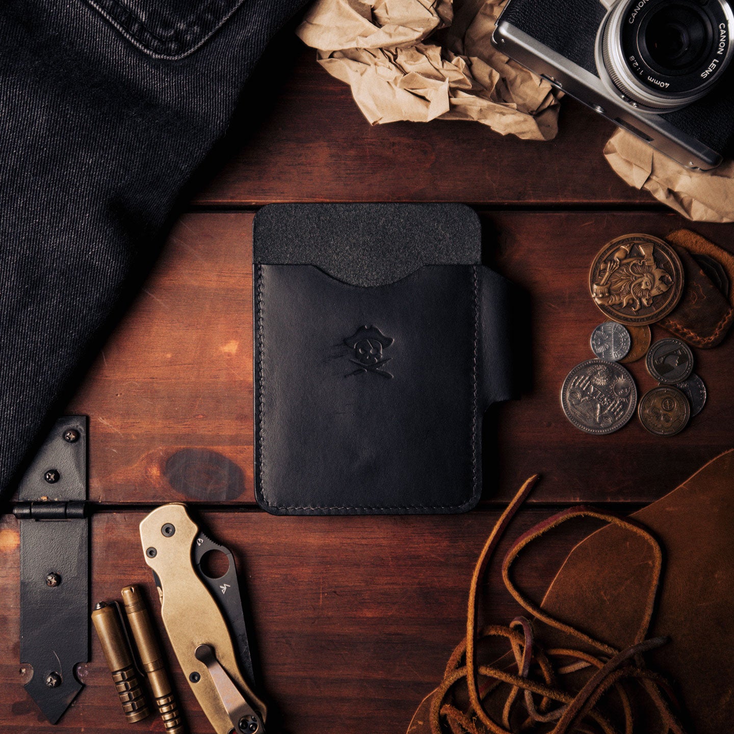 The First Mate Fatty | EDC Leather Organizer [with pen loop]