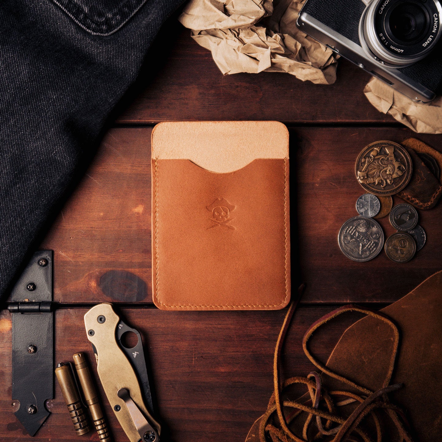 The First Mate Fatty | EDC Leather Organizer [no pen loop]