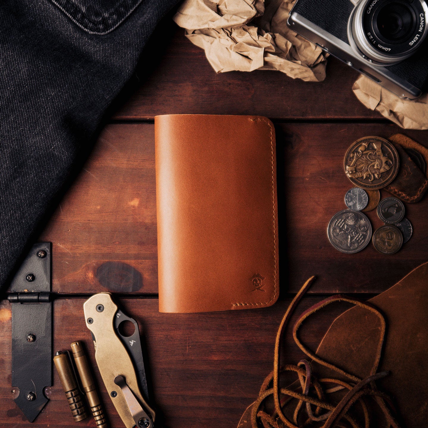 The Navigator | Field Notes Leather Cover [no pen loop]